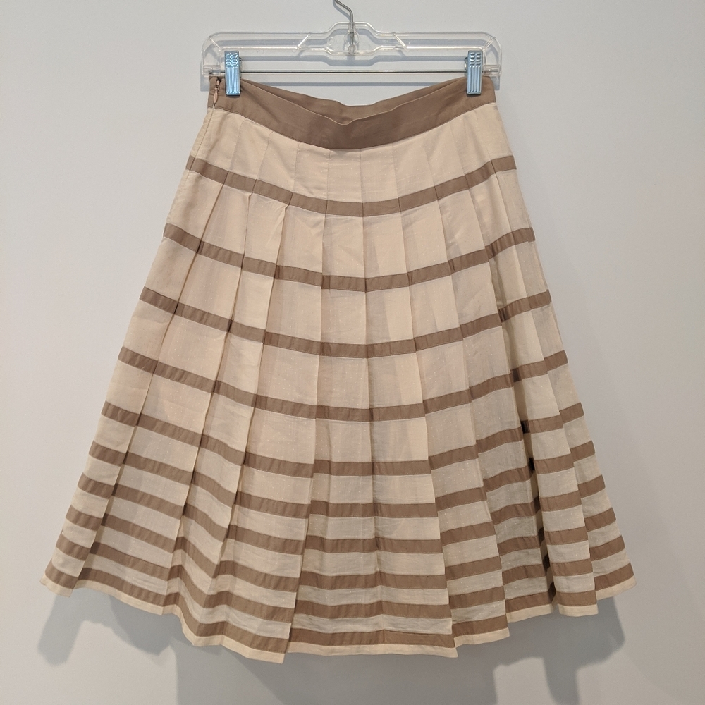 Club Monaco Ribbon A-line Skirt